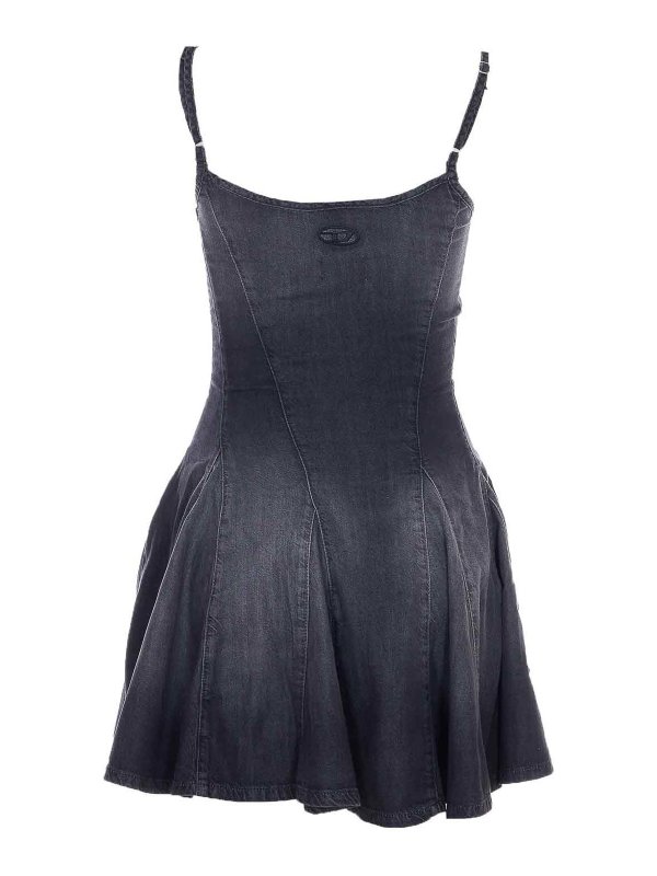 DIESEL: ニーレングスドレス online - 膝丈ドレス - 黒