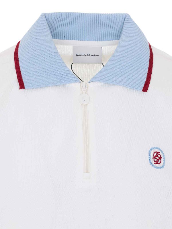 ポロシャツ - 白 Replica 
online: DRÔLE DE MONSIEUR