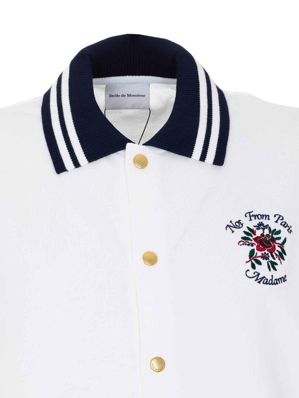 ポロシャツ - 白 Replica 
online: DRÔLE DE MONSIEUR