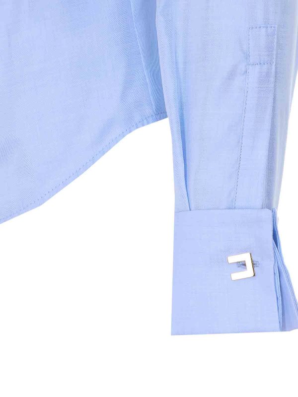 The Best Shops ELISABETTA FRANCHI: シャツ - シャツ - ブルー