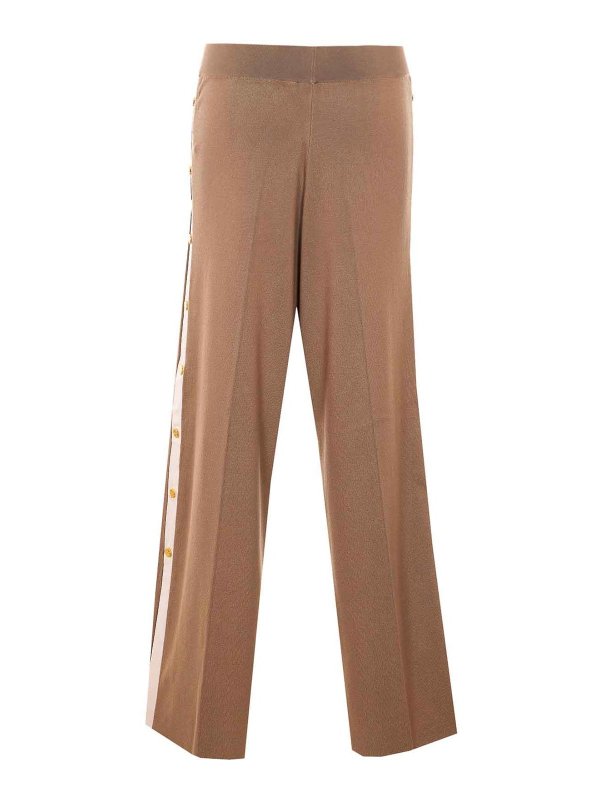 ELISABETTA FRANCHI: カジュアルトラウザー online - カジュアルパンツ - ブラウン