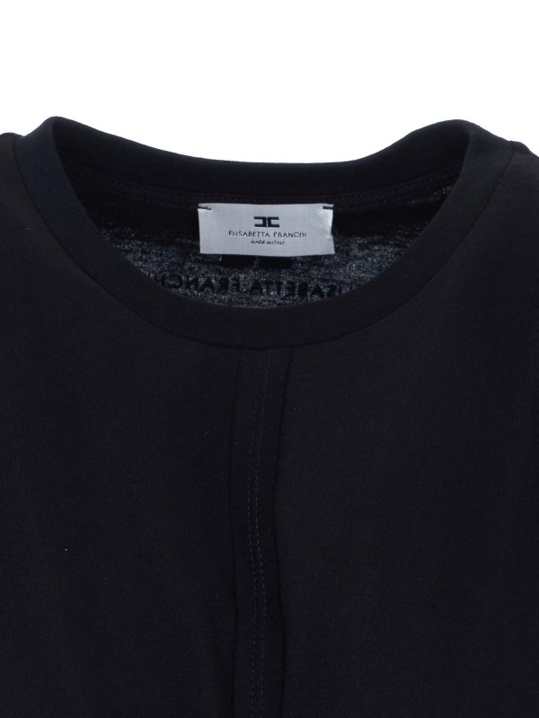 T-shirt  nera Replica 
online: ELISABETTA FRANCHI
