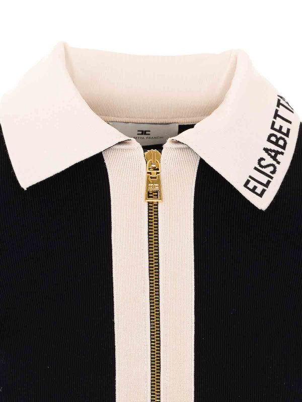 スウェットシャツ/セーター - 黒 shop online: ELISABETTA FRANCHI