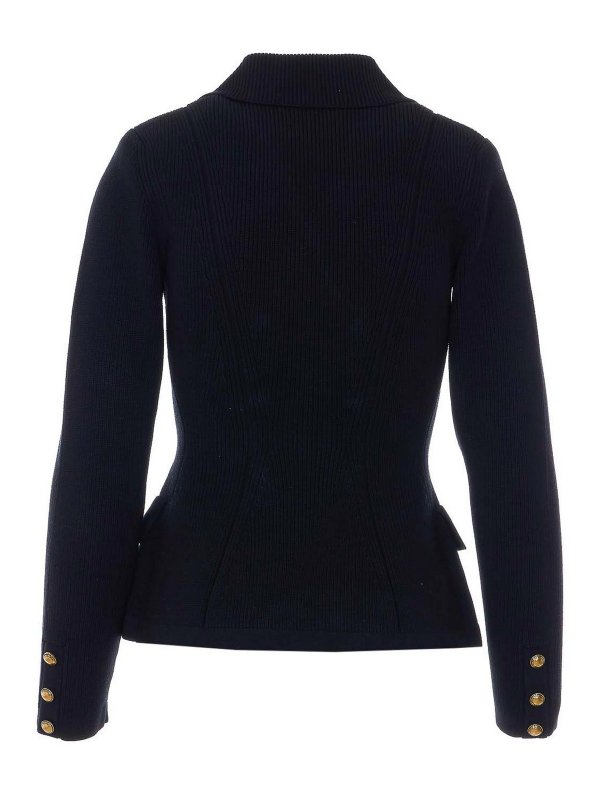 ELISABETTA FRANCHI: クルーネック online - クルーネック - 黒