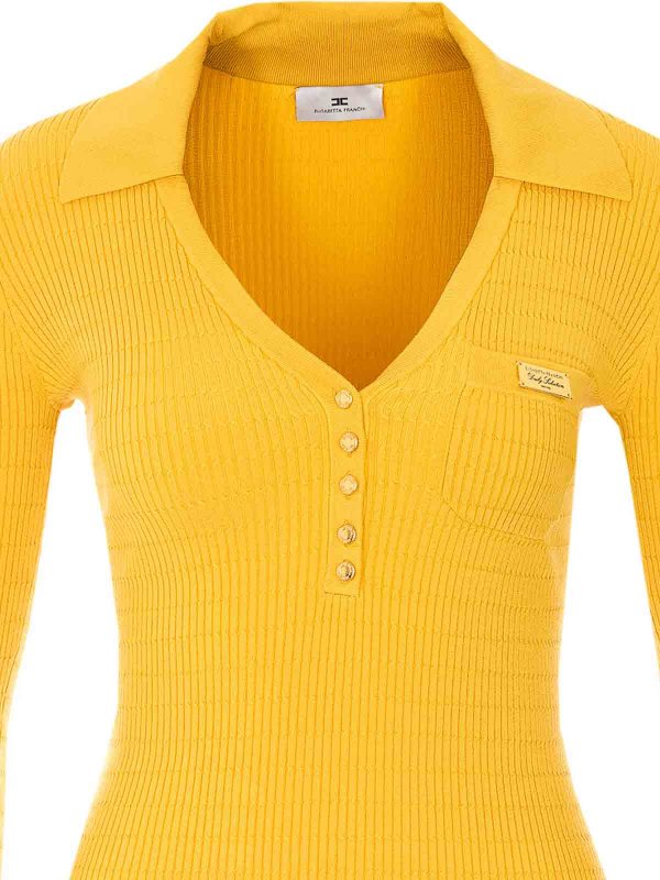 トップ/タンクトップ - イエロー shop online: ELISABETTA FRANCHI