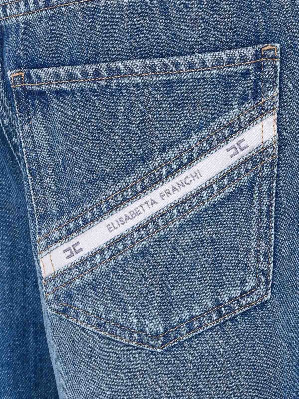 The Best Shops ELISABETTA FRANCHI: トラウザーショーツ - ショートパンツ - ブルー