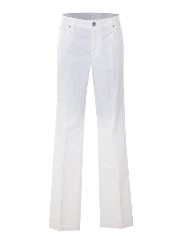 ETRO: casual trousers - White Pants