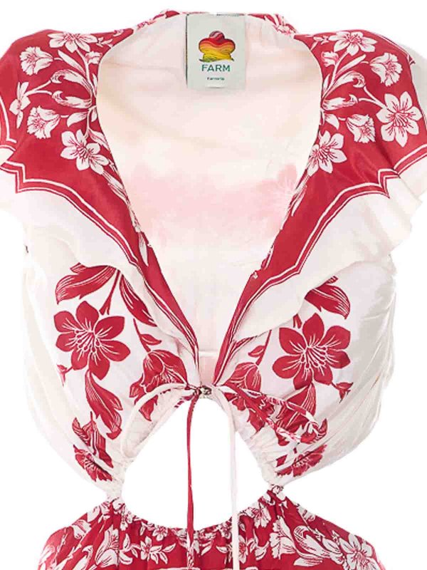 マキシドレス - 赤 Replica 
online: FARM RIO