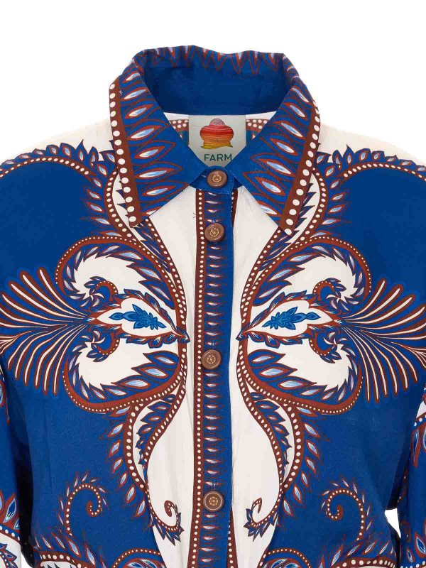 マキシドレス - ブルー Replica 
online: FARM RIO