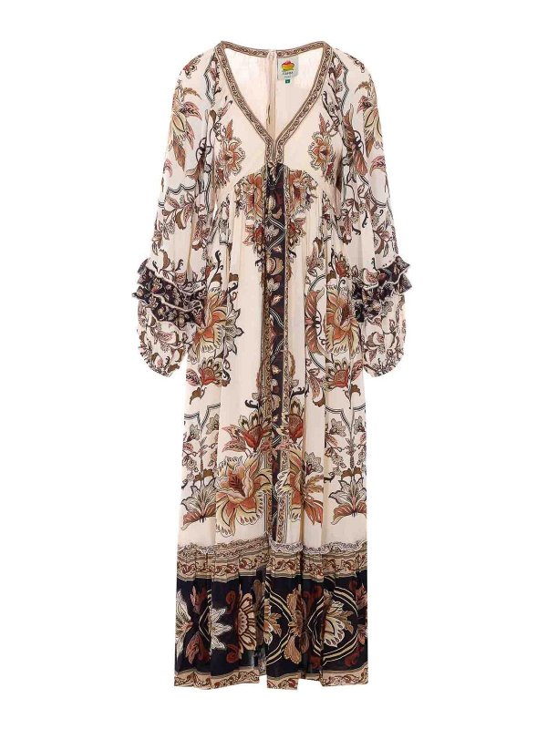 FARM RIO: マキシドレス - マキシドレス - ベージュ