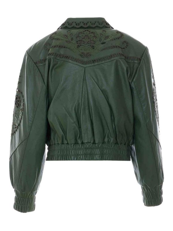 FARM RIO: レザージャケット online - レザージャケット - 緑