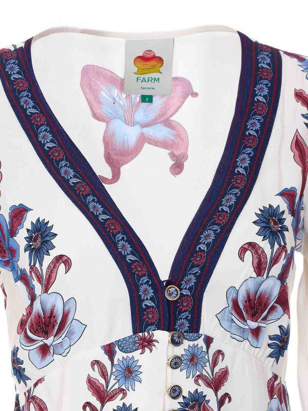 Bluse - Weiß shop online: FARM RIO