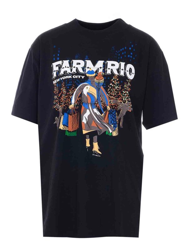 FARM RIO: T-shirts - T-Shirt - Schwarz