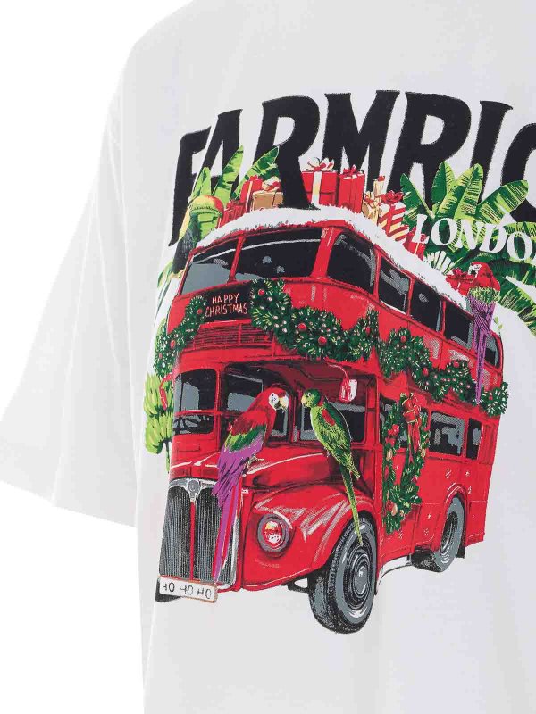 The Best Shops FARM RIO: Camisetas - Camiseta - Blanco