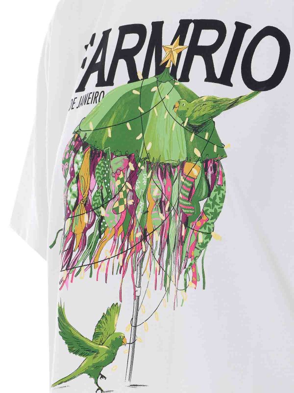 The Best Shops FARM RIO: t-shirts - White Xmas Kinis T-Shirt