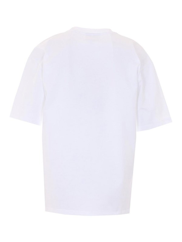 GANNI: Camisetas online - Camiseta - Blanco