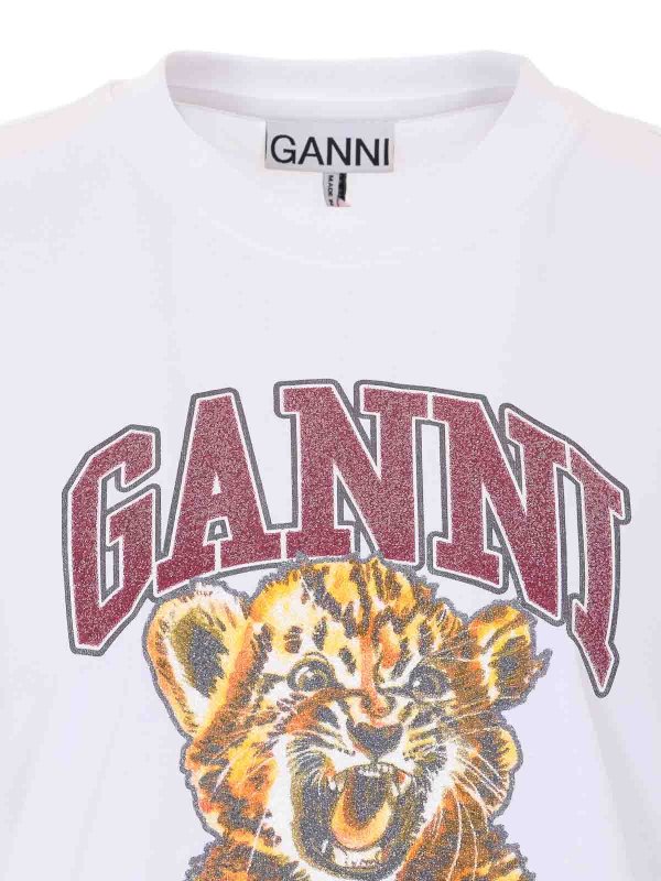 Camiseta - Blanco Replica 
online: GANNI