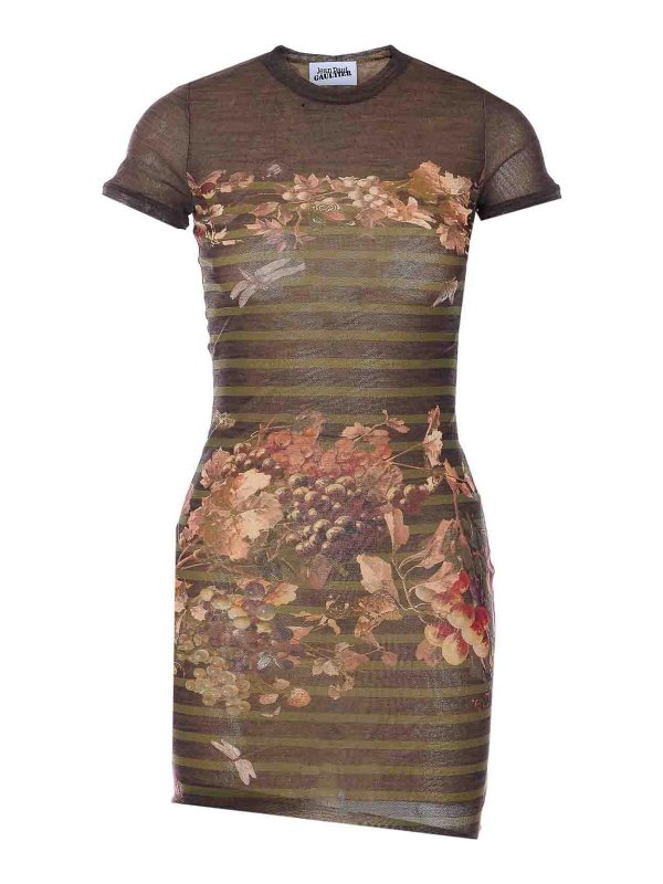 JEAN PAUL GAULTIER: クルーネック - クルーネック - 緑