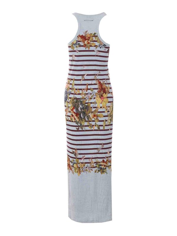 JEAN PAUL GAULTIER: ニーレングスドレス online - 膝丈ドレス - ブルー