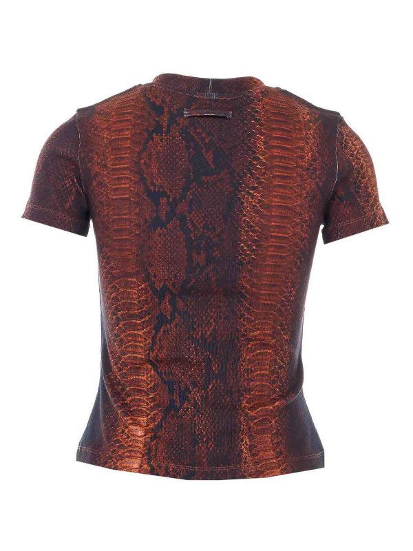 JEAN PAUL GAULTIER: T-shirts online - T-Shirt - Braun