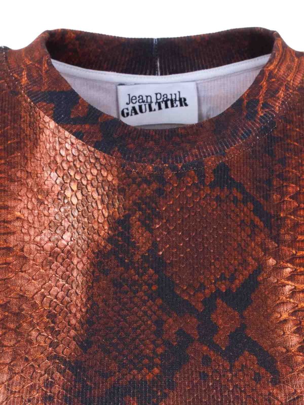 T-Shirt - Braun Replica 
online: JEAN PAUL GAULTIER