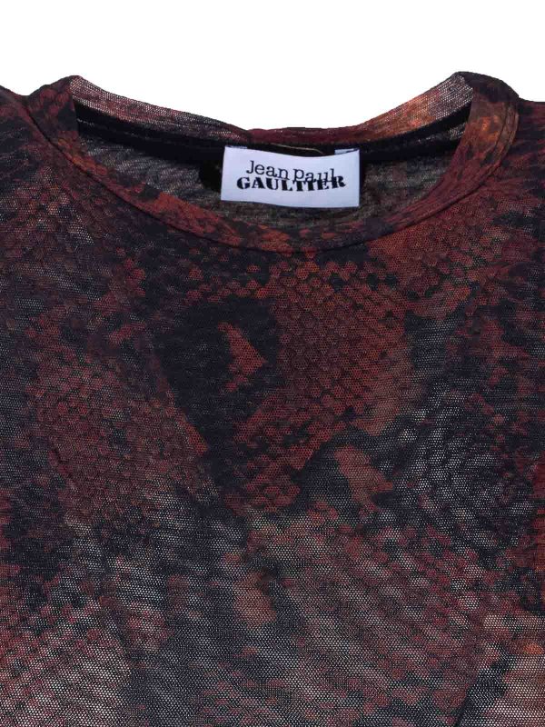 T-Shirt - Braun Replica 
online: JEAN PAUL GAULTIER