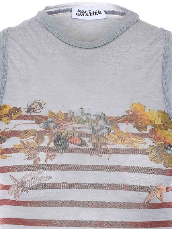 トップ/タンクトップ - グレー Replica 
online: JEAN PAUL GAULTIER
