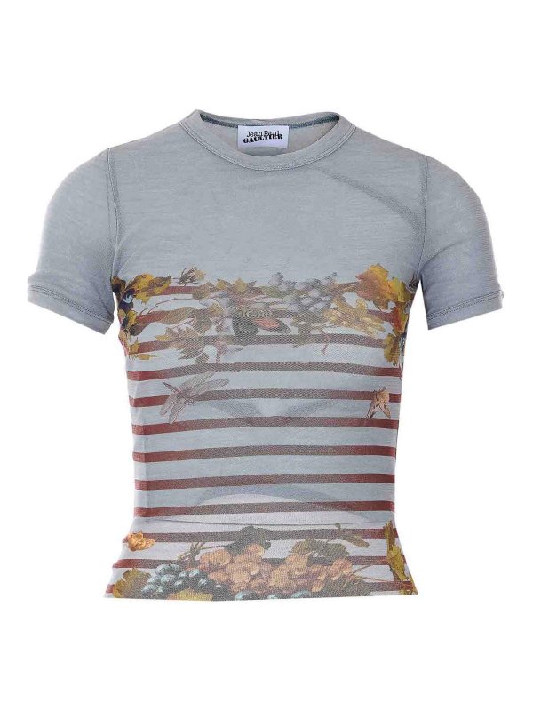 JEAN PAUL GAULTIER: Camisetas - Camiseta - Gris