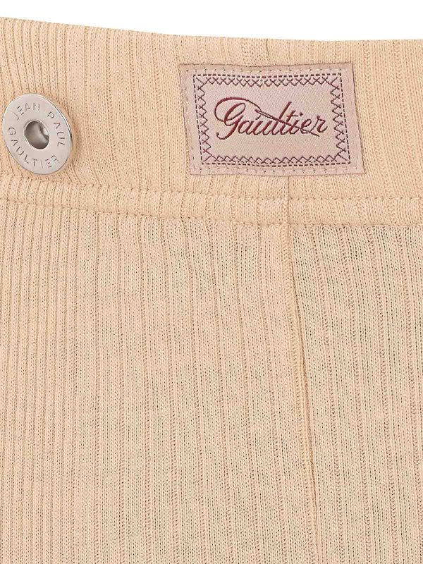 The Best Shops JEAN PAUL GAULTIER: トラウザーショーツ - ショートパンツ - ベージュ