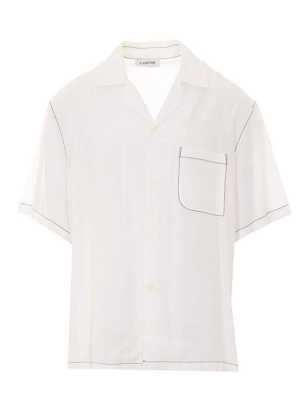 LANVIN: Camisas - Camisa - Blanco