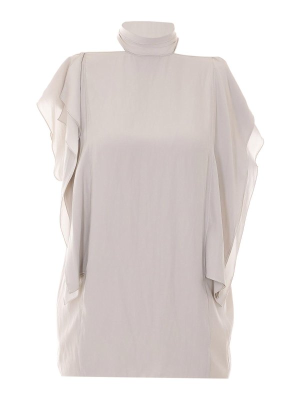 LANVIN: Tops & Débardeurs - Top - Blanc