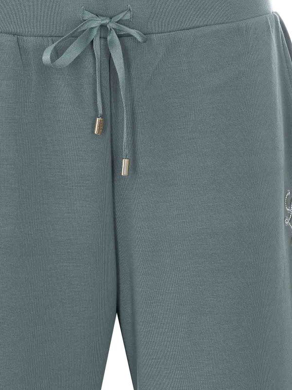 Pantaloni sportivi verde militare Replica 
online: Liu Jo