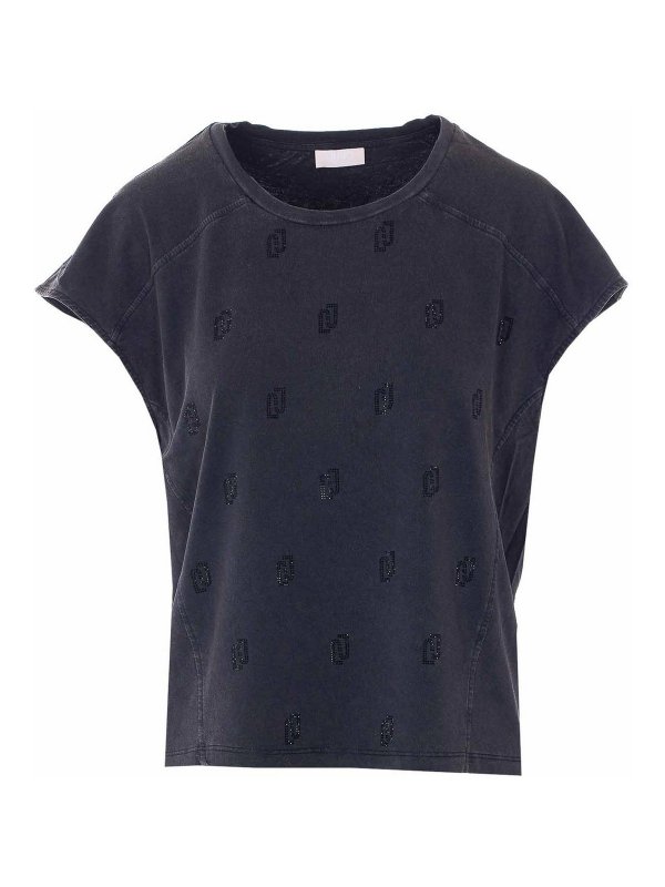 Liu Jo: t-shirt - T-shirt  nera