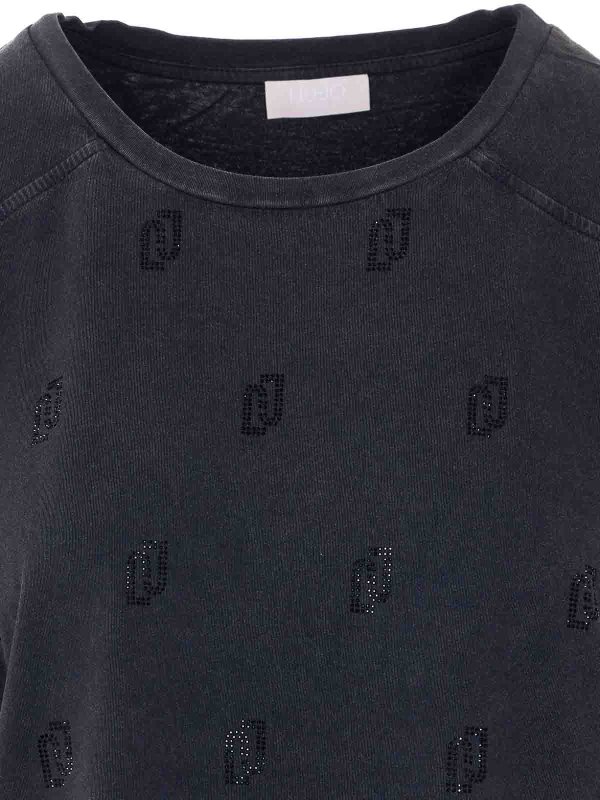 T-shirt  nera Replica 
online: Liu Jo