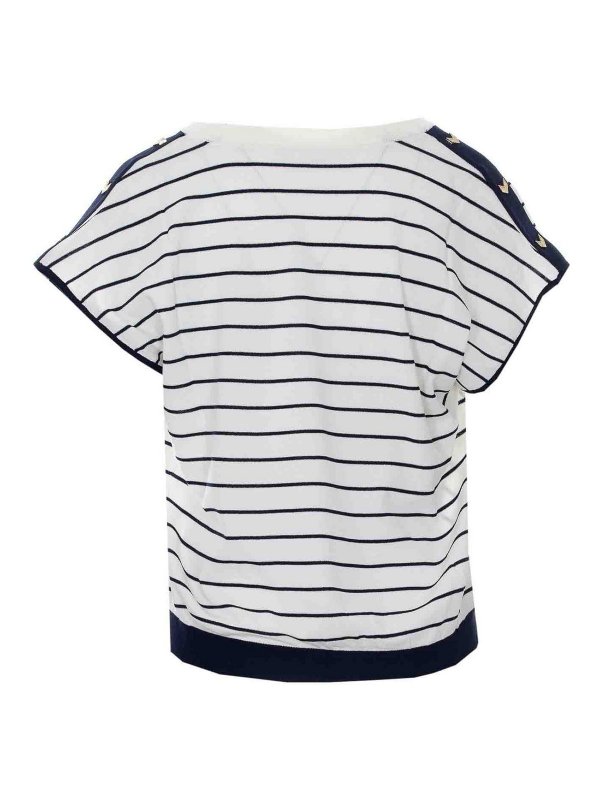 Liu Jo: t-shirt online - T-shirt  Bianca E Blu