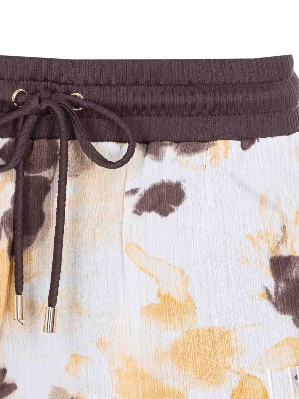 膝丈/ミディスカート - ブラウン shop online: Liu Jo