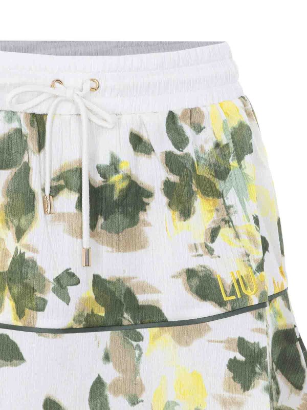 膝丈/ミディスカート - 緑 shop online: Liu Jo