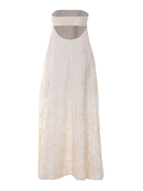 Liu Jo: ニーレングスドレス online - 膝丈ドレス - ベージュ