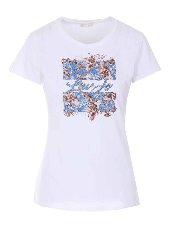 Liu Jo: Camisetas - Camiseta - Blanco