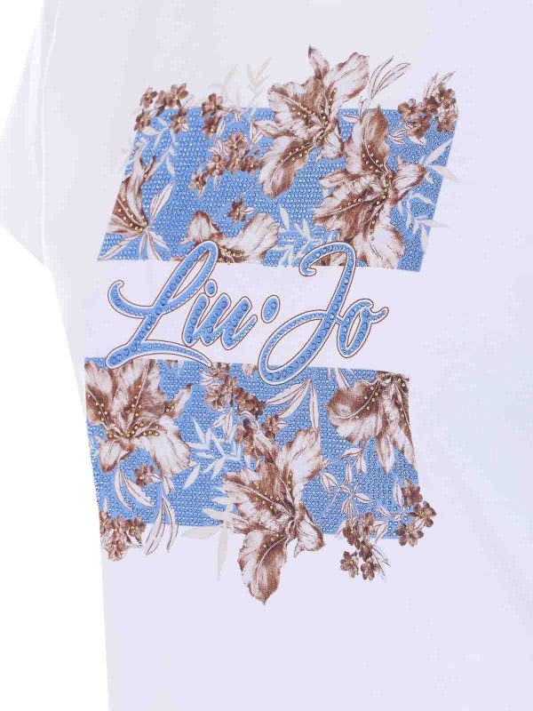 The Best Shops Liu Jo: Camisetas - Camiseta - Blanco