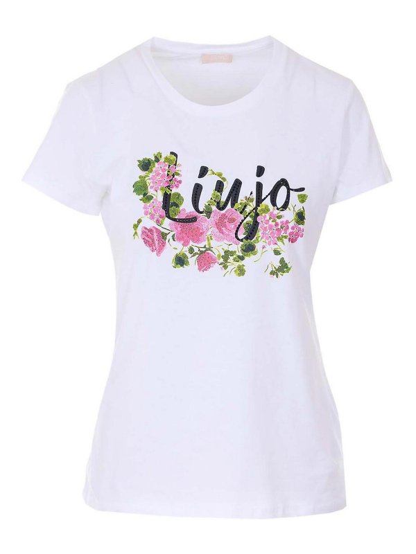Liu Jo: t-shirts - Logo T-Shirt