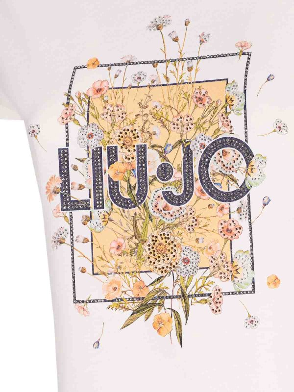 The Best Shops Liu Jo: Camisetas - Camiseta - Blanco