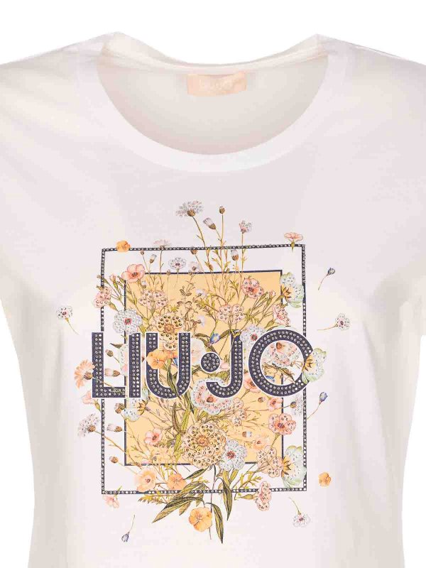 Camiseta - Blanco Replica 
online: Liu Jo