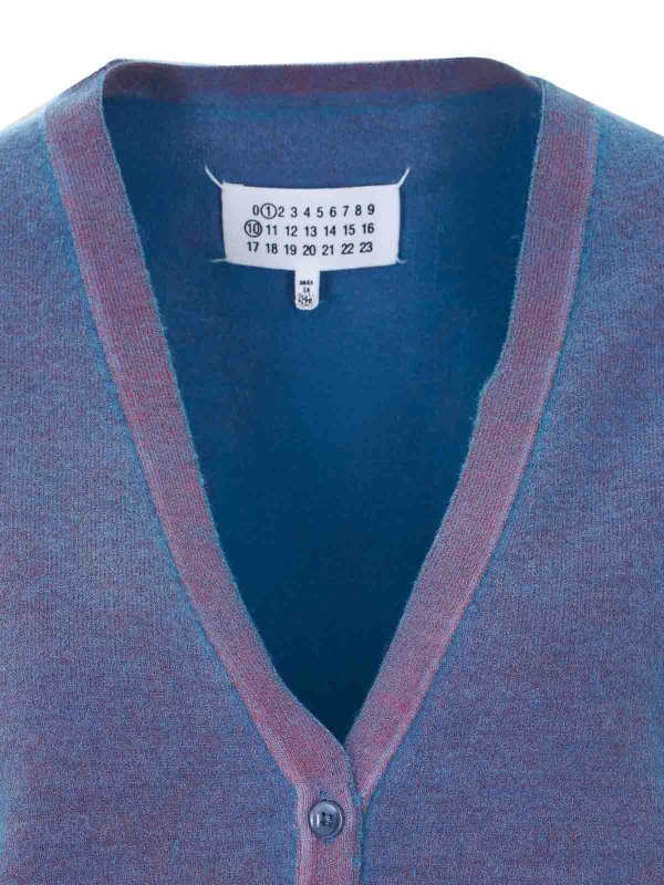 カーディガン - ブルー shop online: Maison Margiela