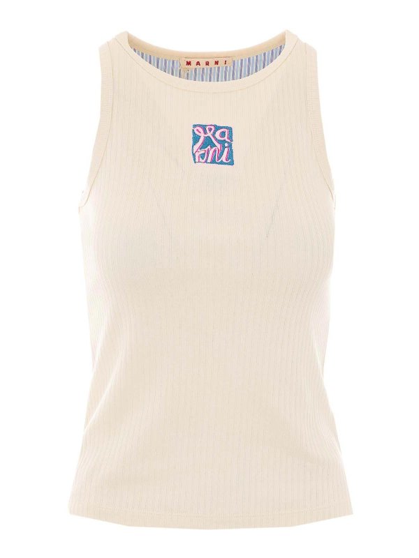 Marni: Tops & Tank tops - White Top