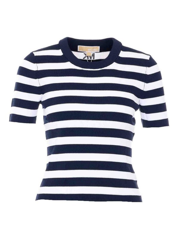 Michael Michael Kors: t-shirt - T-shirt  a righe