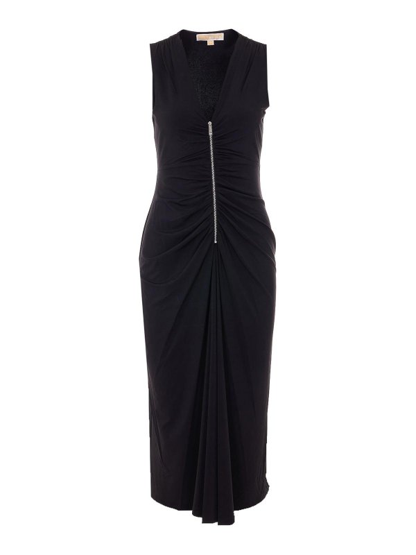 Michael Michael Kors: マキシドレス - マキシドレス - 黒