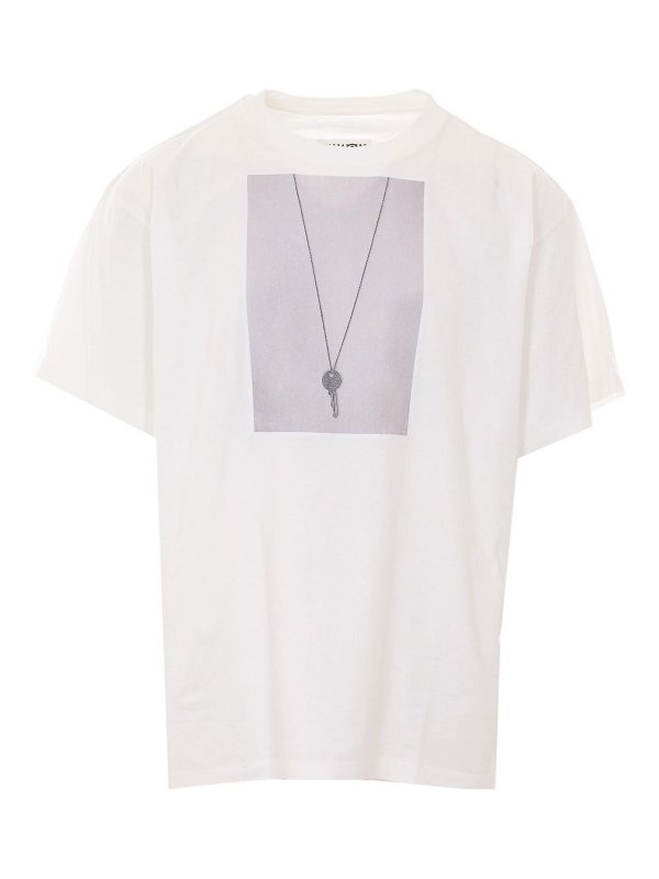 MM6 MAISON MARGIELA: Camisetas - Camiseta - Blanco