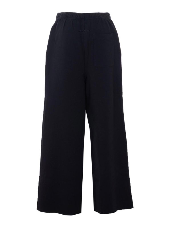 MM6 MAISON MARGIELA: スウェットパンツ online - トラックスーツ ボトムス - 黒