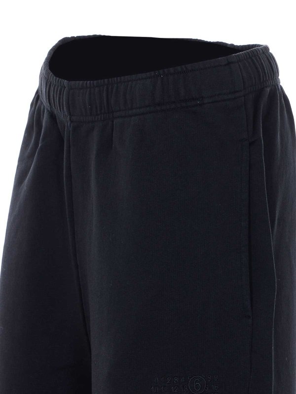 トラックスーツ ボトムス - 黒 Replica 
online: MM6 MAISON MARGIELA